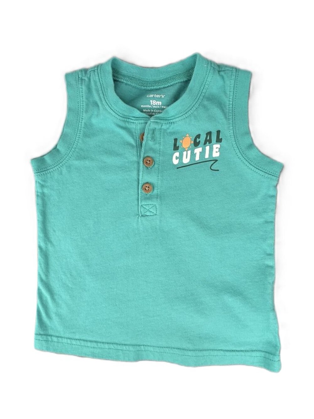 Carter's Toddler Sleeveless Shirt